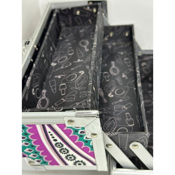 Modella Belle Boho Multi-Tier Vanity Train| Makeup, Jewelry, Cosmetic Organizer - Picture 5 of 13